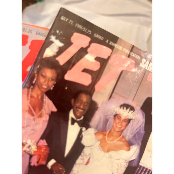Vintage Jet Magazines Lot (4) 1986/1987 - Luther Vandross, Sammy Davis - Picture 7 of 7